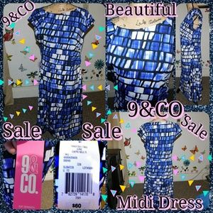 NWT 9&CO DRESS!